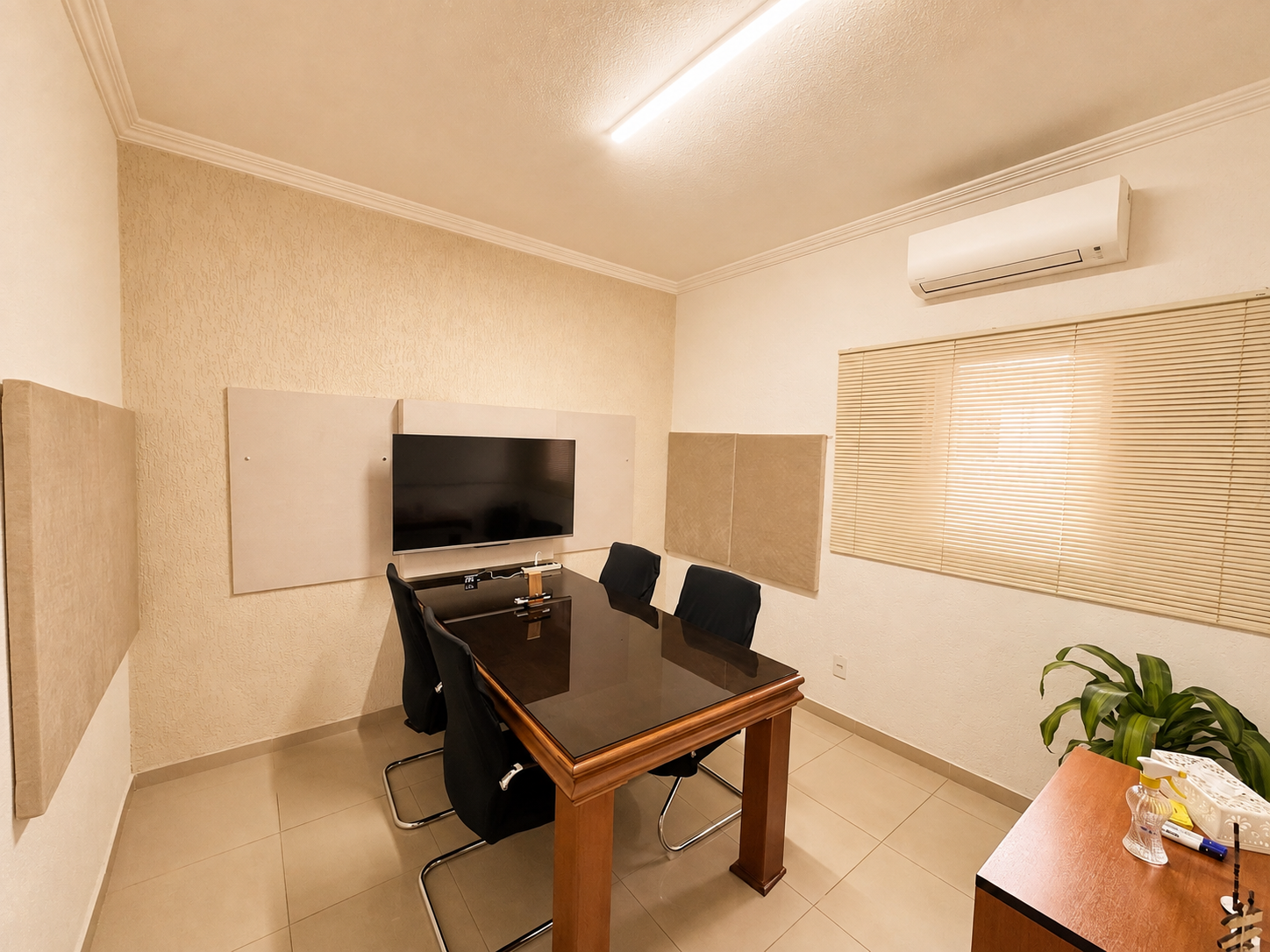 Sala 4 (Sala de Reunião) no Espaço Kaizen Campinas - Vista do ambiente